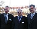 Die Geschäftsführer von ZF Services (v.l.n.r.): Matthias Benz, Alois Ludwig, Christian Haedge.